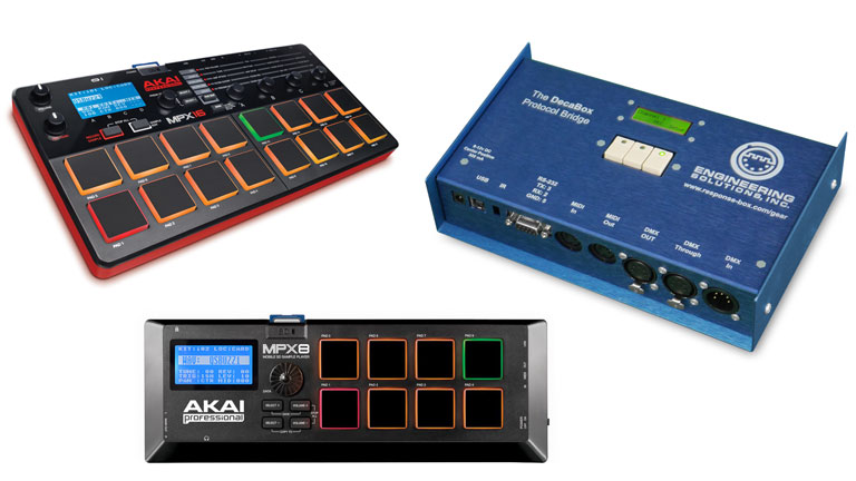 MIDI / DMX Quiz Equipment